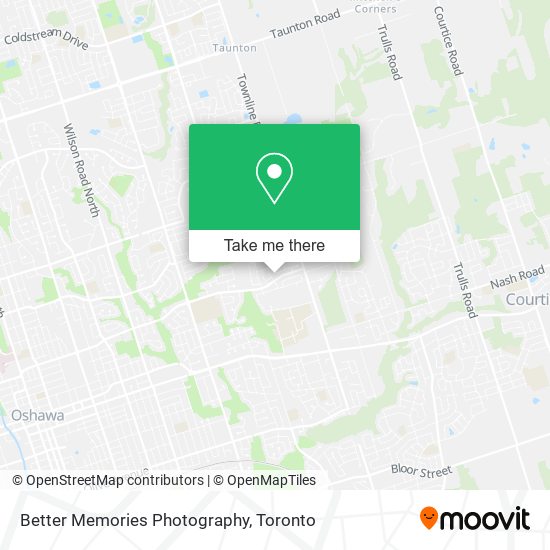 Better Memories Photography map