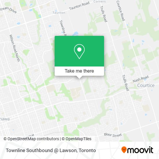 Townline Southbound @ Lawson map