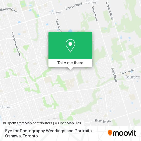 Eye for Photography Weddings and Portraits- Oshawa map