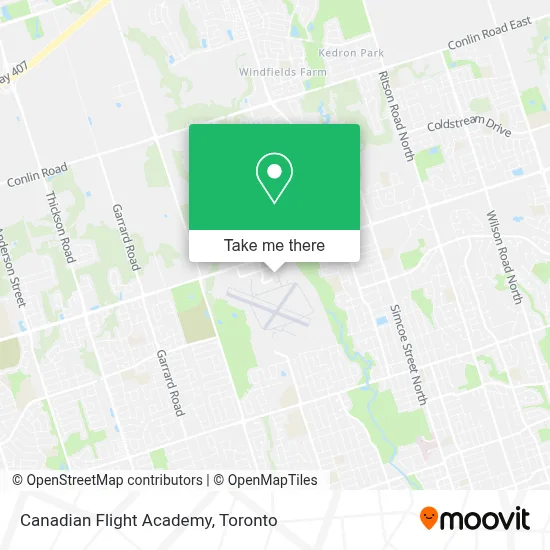 Canadian Flight Academy map
