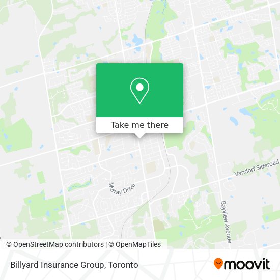 Billyard Insurance Group map