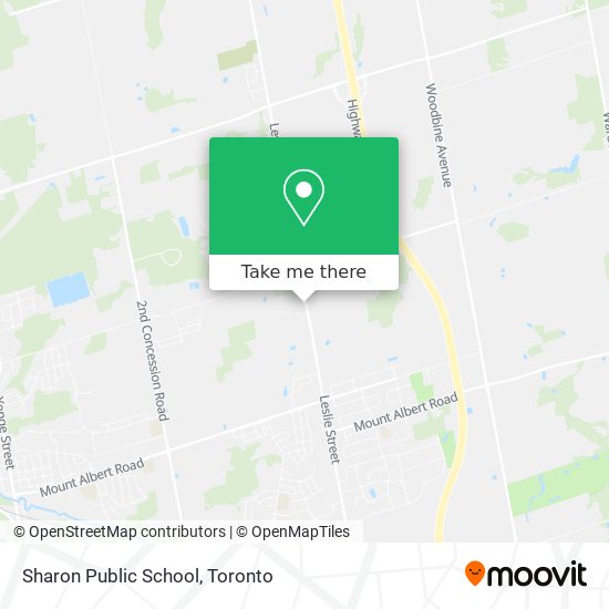 Sharon Public School map