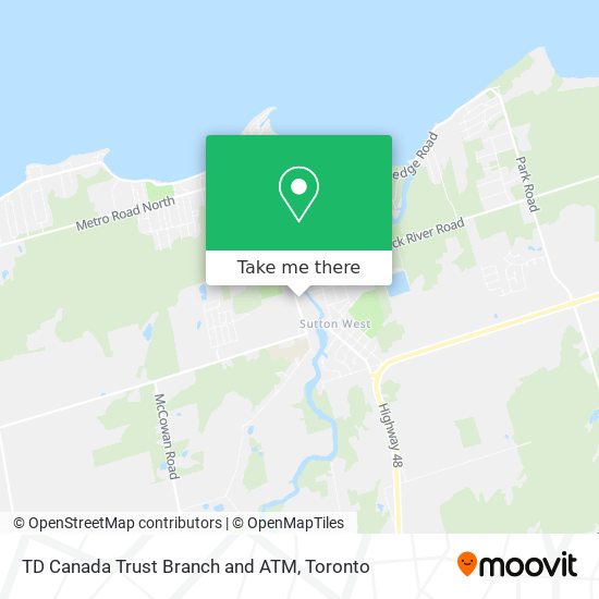 TD Canada Trust Branch and ATM plan