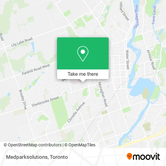 Medparksolutions map