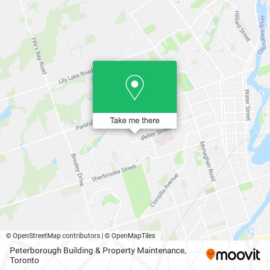 Peterborough Building & Property Maintenance map