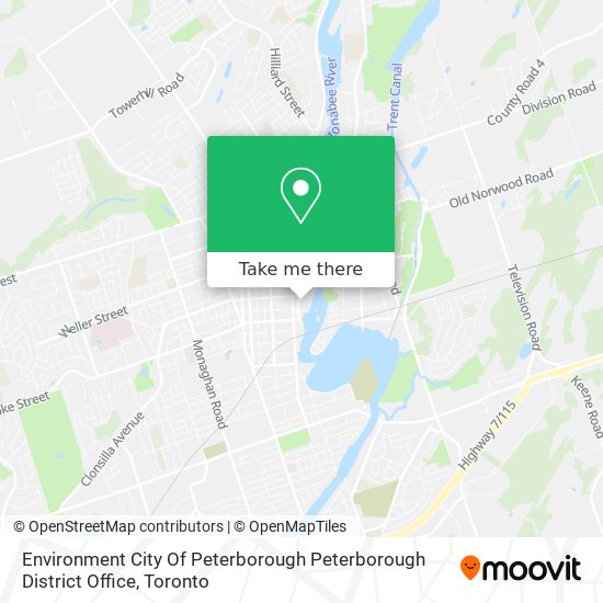 Environment City Of Peterborough Peterborough District Office plan