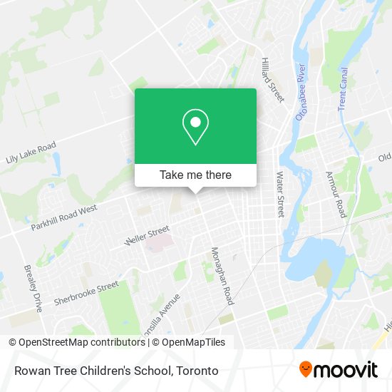 Rowan Tree Children's School map