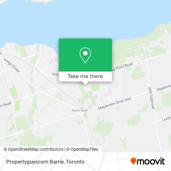 Propertyguyscom Barrie map