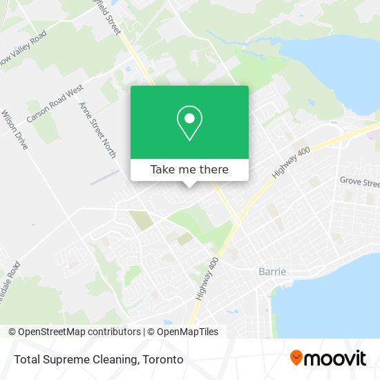 Total Supreme Cleaning map