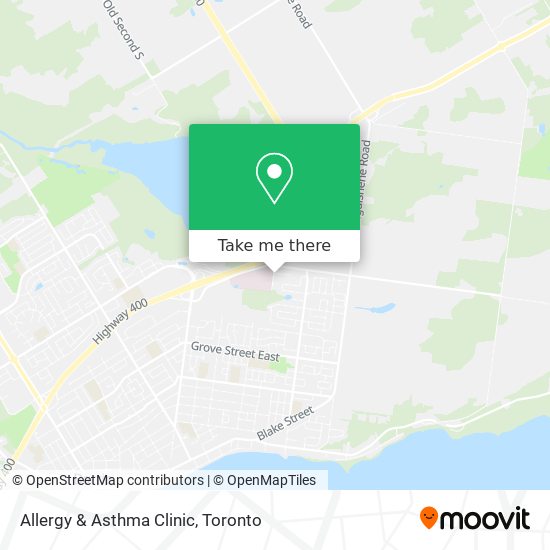 Allergy & Asthma Clinic map