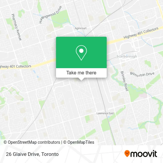 26 Glaive Drive map