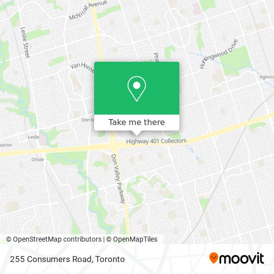 255 Consumers Road plan