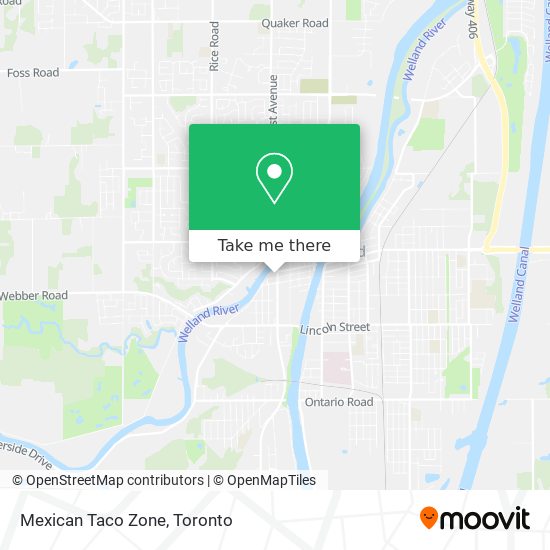 Mexican Taco Zone map