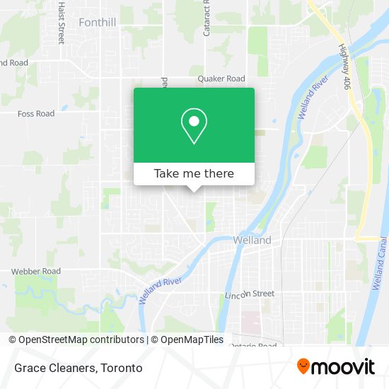 Grace Cleaners map