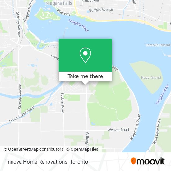 Innova Home Renovations map