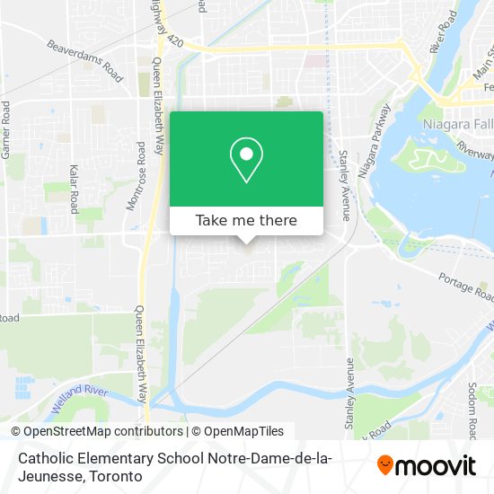 Catholic Elementary School Notre-Dame-de-la-Jeunesse map