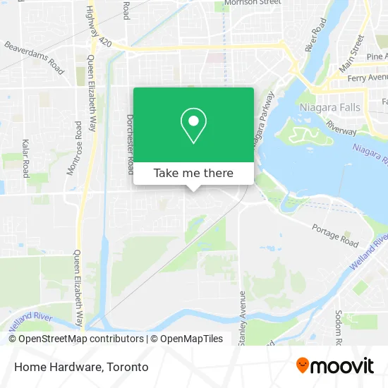 Home Hardware map