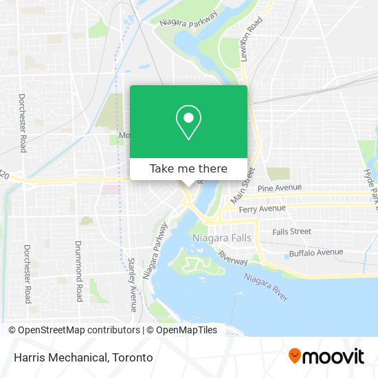 Harris Mechanical map