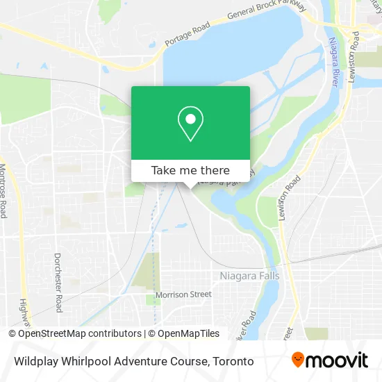 Wildplay Whirlpool Adventure Course map
