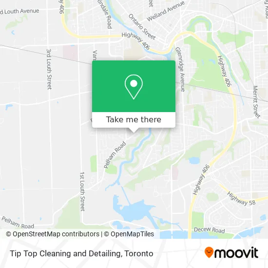 Tip Top Cleaning and Detailing map