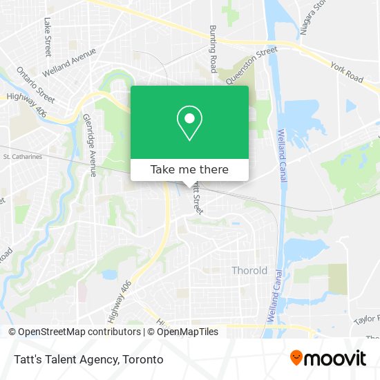 Tatt's Talent Agency map