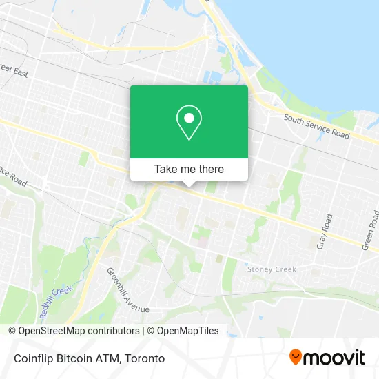 Coinflip Bitcoin ATM map