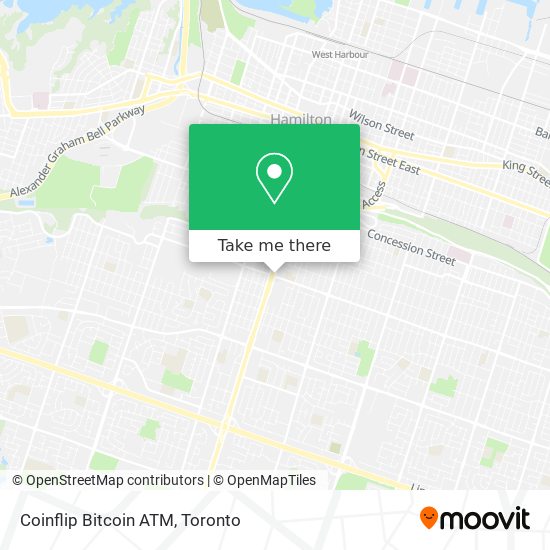 Coinflip Bitcoin ATM map