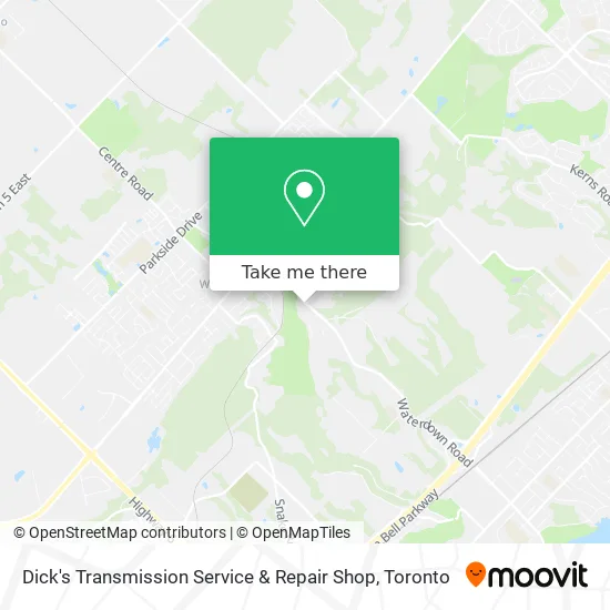 Dick's Transmission Service & Repair Shop map