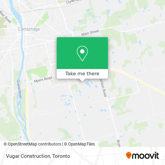 Vugar Construction map