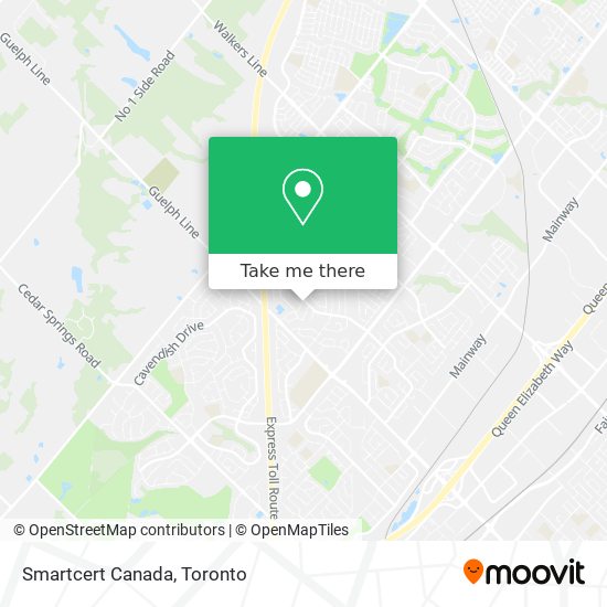 Smartcert Canada map