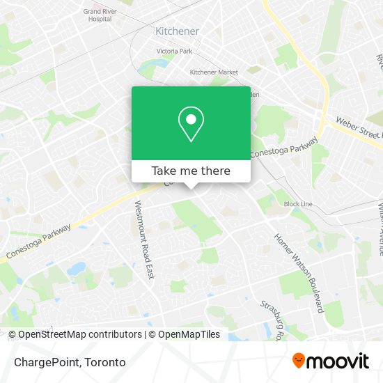 ChargePoint map