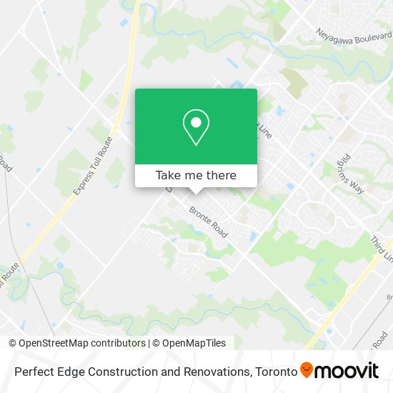 Perfect Edge Construction and Renovations map