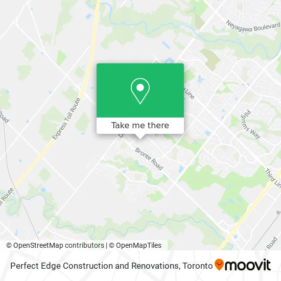 Perfect Edge Construction and Renovations map