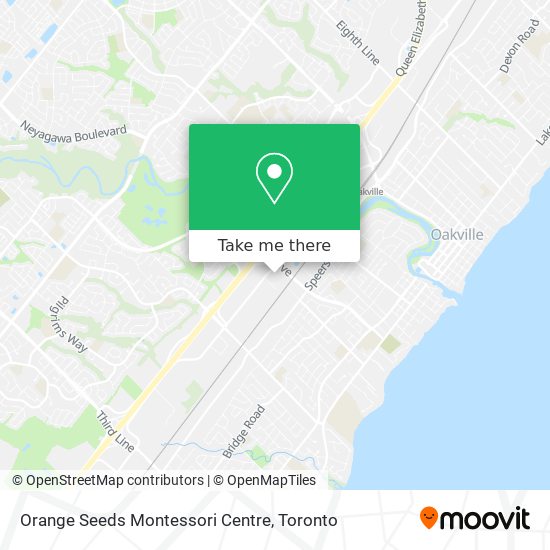 Orange Seeds Montessori Centre plan