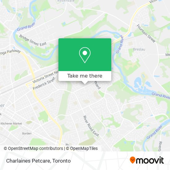 Charlaines Petcare map