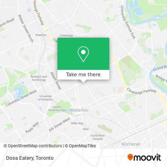 Dosa Eatery map