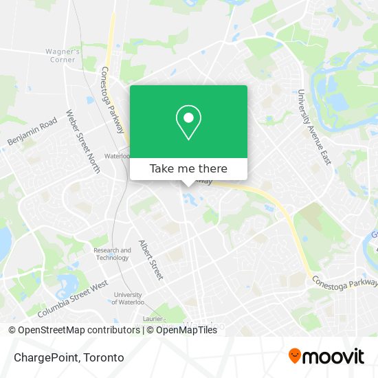 ChargePoint map