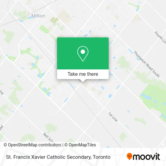 St. Francis Xavier Catholic Secondary map