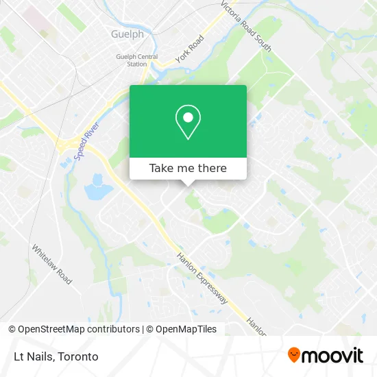 Lt Nails map