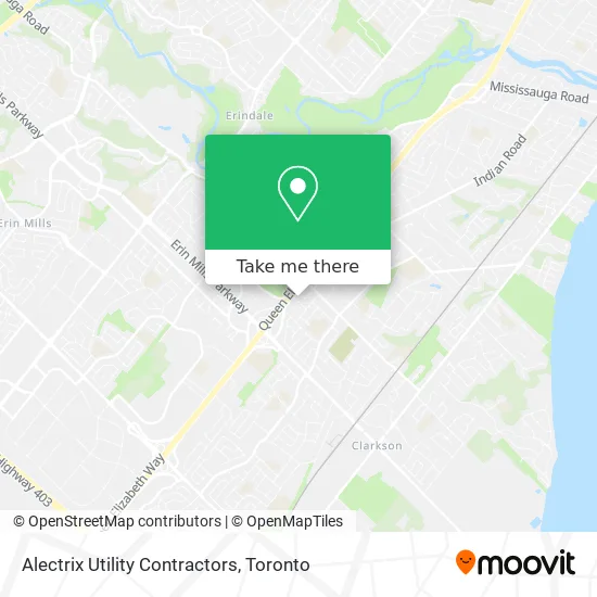 Alectrix Utility Contractors map