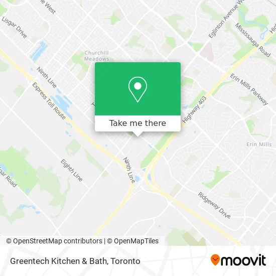 Greentech Kitchen & Bath map
