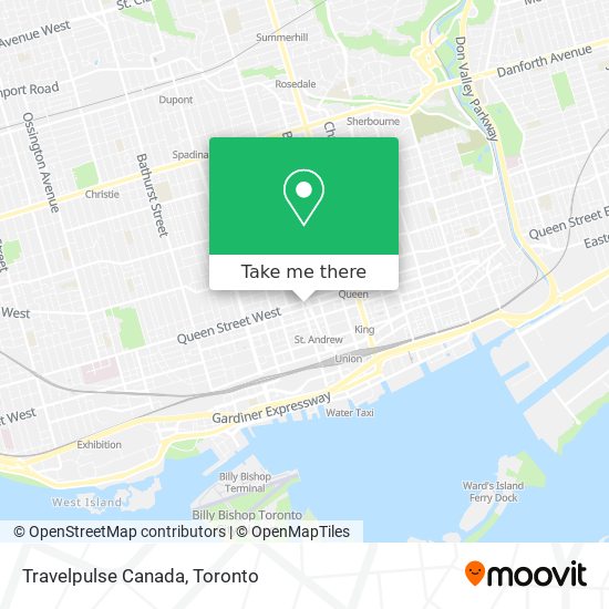 Travelpulse Canada map