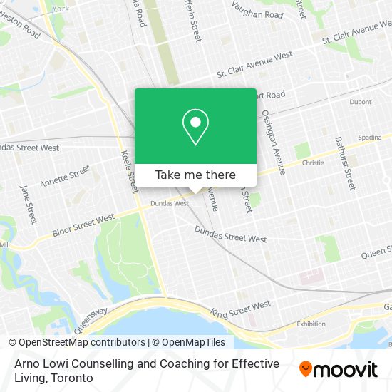 Arno Lowi Counselling and Coaching for Effective Living map