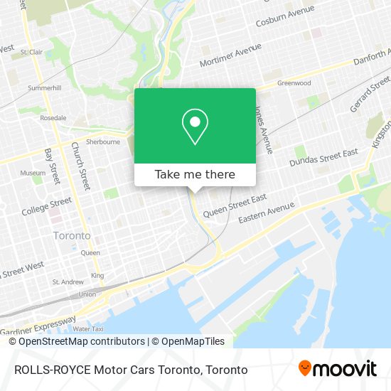 ROLLS-ROYCE Motor Cars Toronto plan