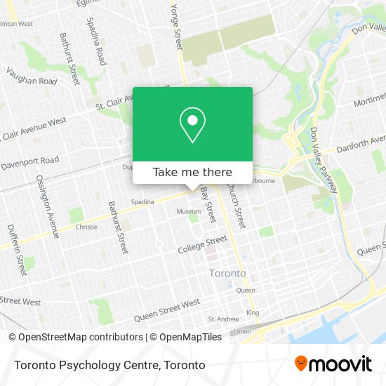 Toronto Psychology Centre plan