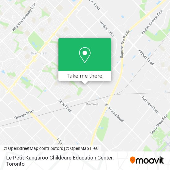 Le Petit Kangaroo Childcare Education Center plan