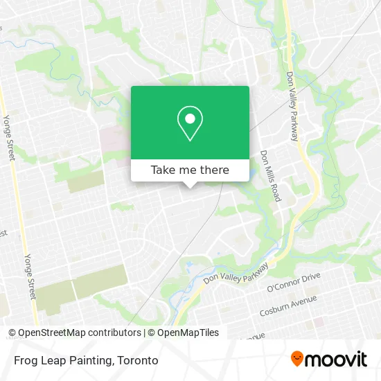 Frog Leap Painting map