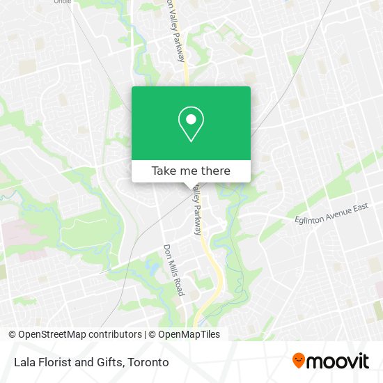 Lala Florist and Gifts map