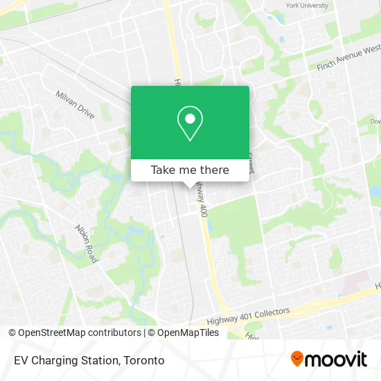 EV Charging Station map