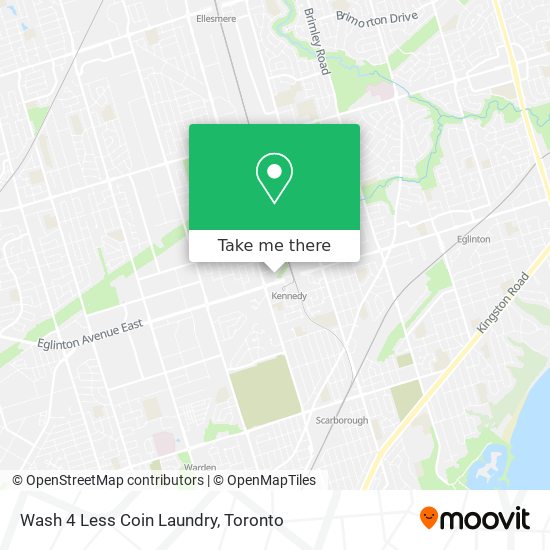 Wash 4 Less Coin Laundry map